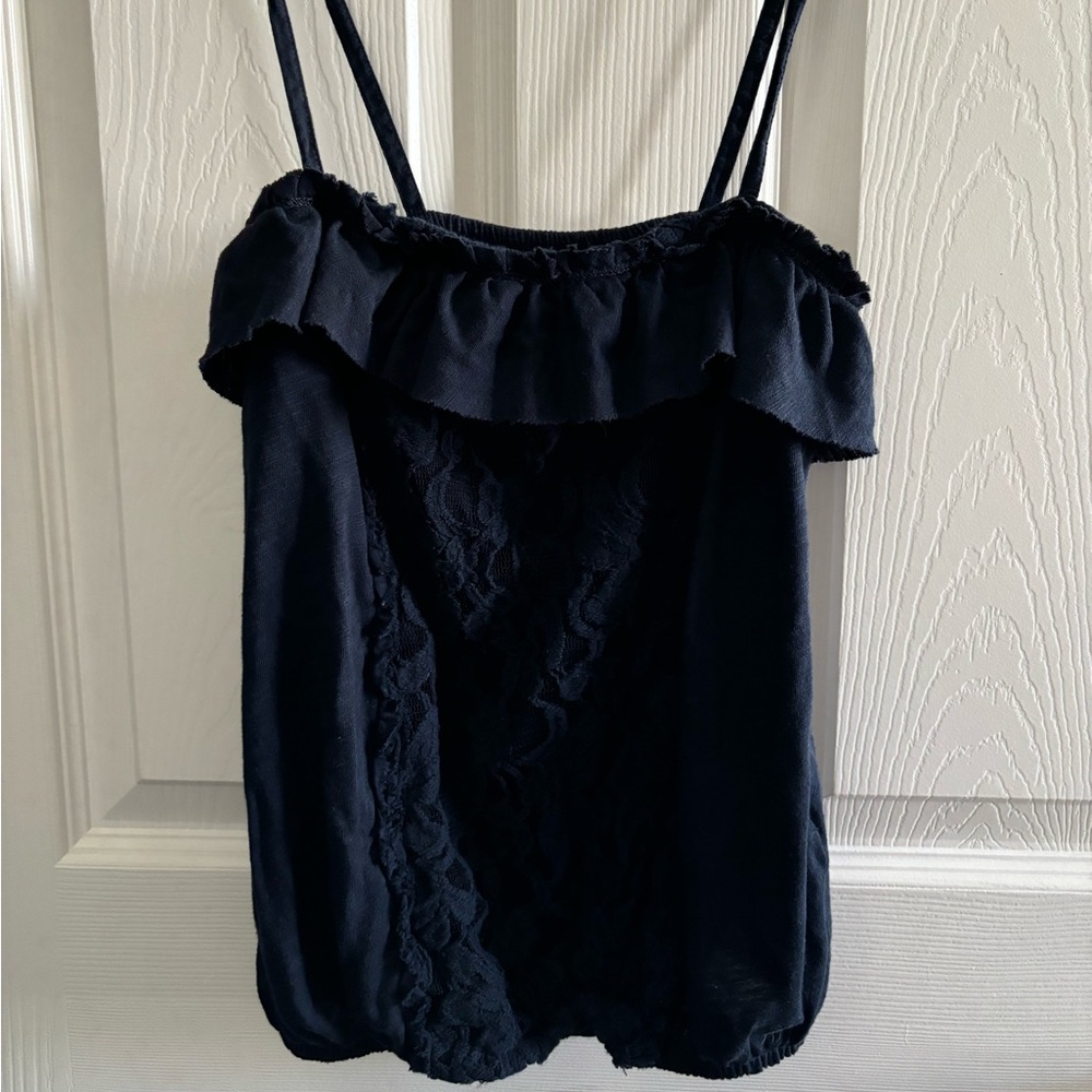 Abercrombie & Fitch Dark Navy Blue Tank top